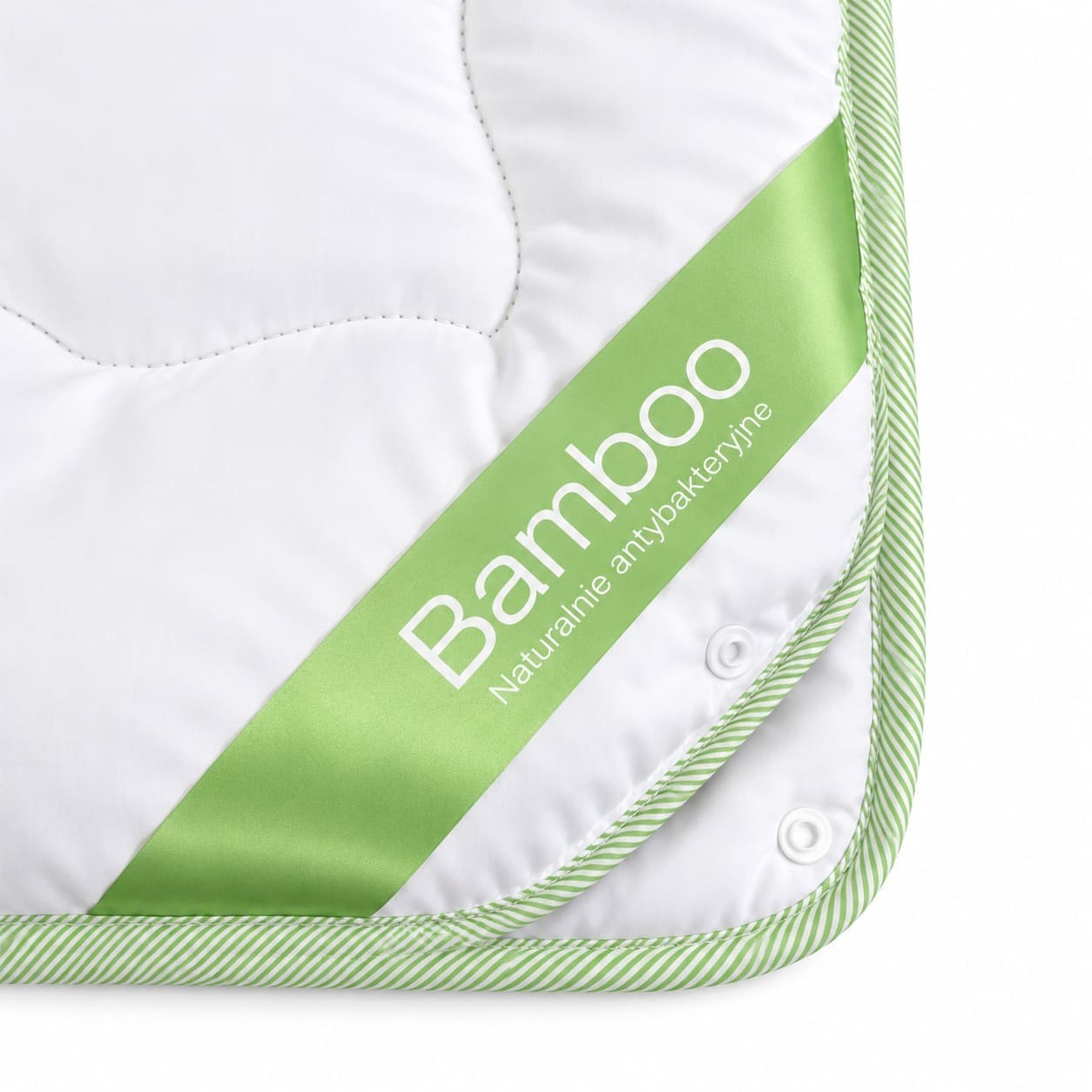 Kołdra 4 pory roku Bamboo Poldaun 200x220 detal tkaniny bawełna bambus