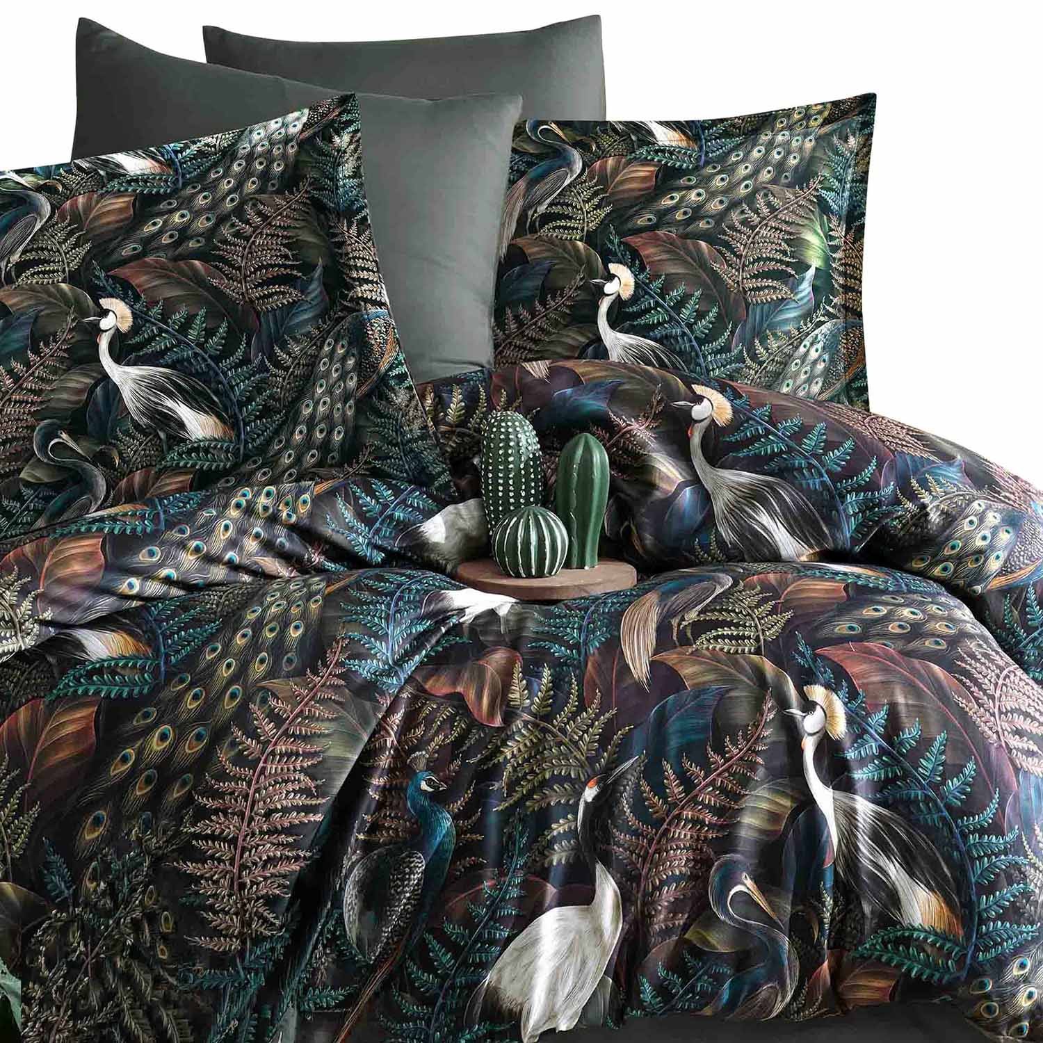 Pościel 220x200 satyna bawełniana Puerto Luxury Premium w pudełku Darymex