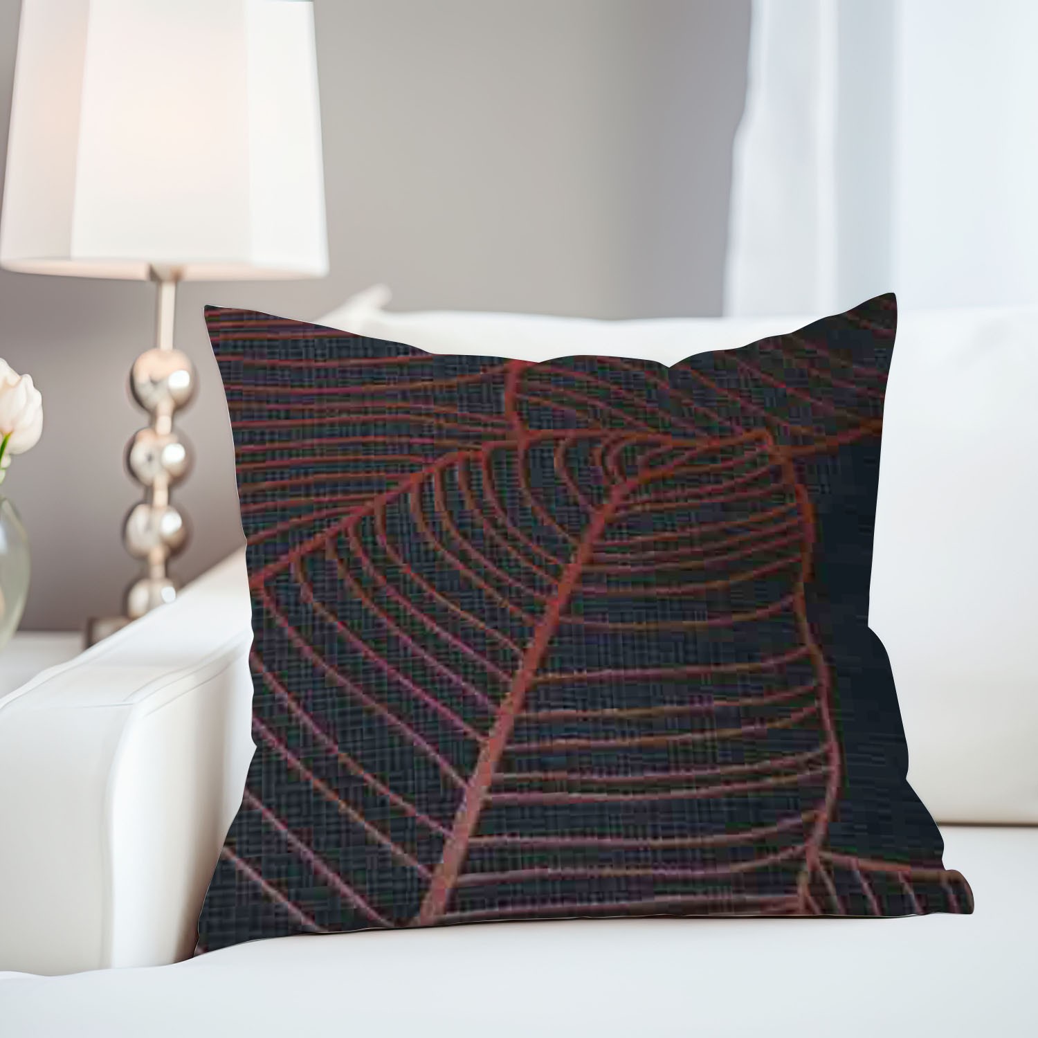 Poszewka 40x40 bawełniana Viletta (95) Jesienna Aura Darymex