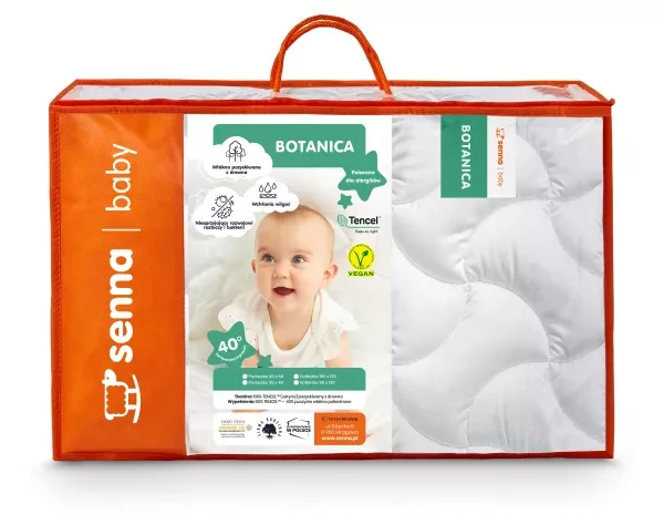 Zestaw dziecięcy Botanica Tencel 100x135+40x60 Inter Widex - miękkość i higiena tencel