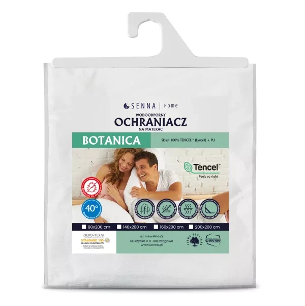 Ochraniacz na materac 180x200 Tencel Botanica Inter Widex