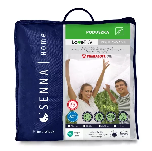 Poduszka 40x40 LoveBio Inter Widex