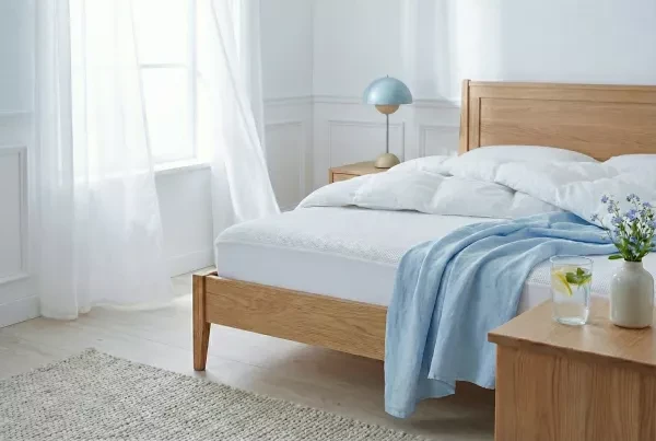 Prześcieradło chłodzące Outlast 160x200 Inter Widex - tencel™ z mikrokapsułkami outlast® pod ciałem